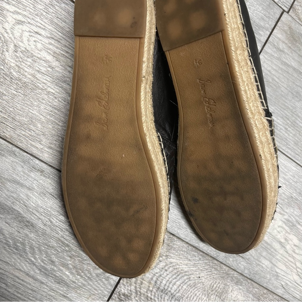 Sam Edelman Womens Catherine Platform Espadrille Cowhide Leather Shoes sz 9.5 M - Picture 8 of 11